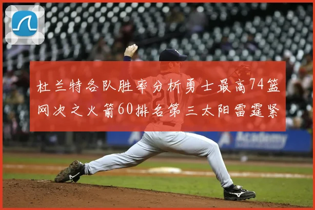 杜兰特各队胜率分析勇士最高74篮网次之火箭60排名第三太阳雷霆紧随其后